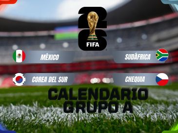 La Selección Mexicana, como país coanfitrión, encabeza el Grupo A, compartiendo sector con Sudáfrica, Corea del Sur y Chequia. ESPECIAL / IMAGO7 y CANVA