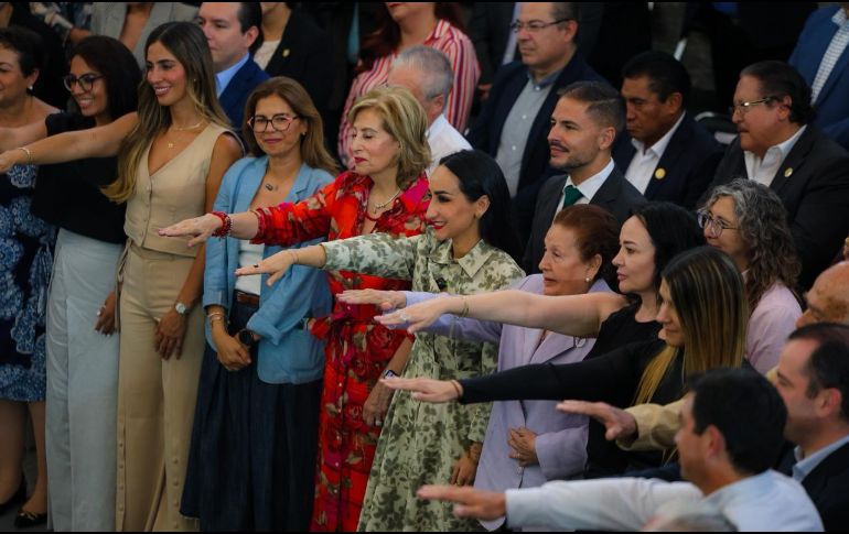 Claudia Murguía asumió la presidencia del Patronato de Centros de Integración Juvenil y llamó a fortalecer la lucha contra las adicciones en Jalisco. EL INFORMADOR/ A. NAVARRO.