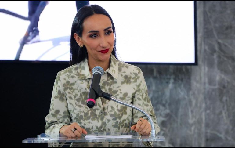 Claudia Murguía asumió la presidencia del Patronato de Centros de Integración Juvenil y llamó a fortalecer la lucha contra las adicciones en Jalisco. EL INFORMADOR/ A. NAVARRO.