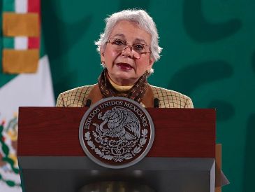 Olga Sánchez Cordero aseguró que el coordinador Ricardo Monreal está al tanto de su retiro. SUN/ARCHIVO