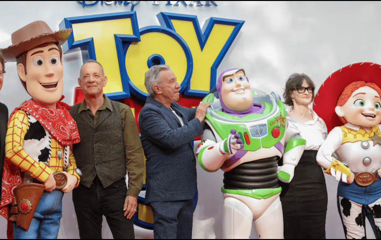 El mágico reencuentro de Woody y Buzz: 
