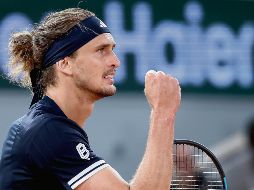 Alexander Zverev. El alemán aseguró su pase a las Semifinales en París por quinta ocasión en los últimos seis años. EFE
