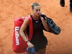 Sabalenka deja a la rusa Mirra Andreeva, octava cabeza de serie a sus 19 años, como la de mejor ranking de las supervivientes. EFE / T. Suárez