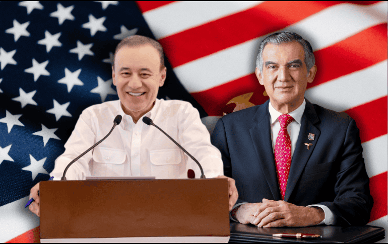 Ambos políticos de Morena han seguido ingresando con regularidad a territorio estadounidense como parte de un programa de cooperación con las autoridades. ESPECIAL/Gobierno de Sonora/Facebook @Américo Villarreal