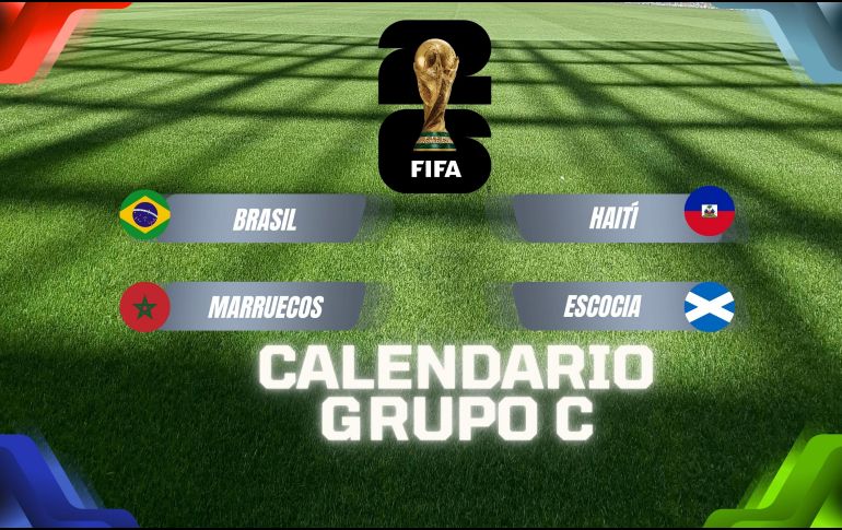 En el Grupo C, las cuatro selecciones se enfrentarán íntegramente en territorio estadounidense entre el 13 y el 24 de junio. ESPECIAL / CANVA