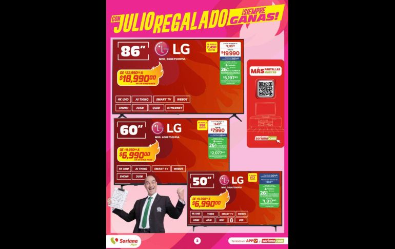 Folleto de ofertas relámpago con Julio Regalado para hoy y mañana 3 y 4 de junio. ESPECIAL