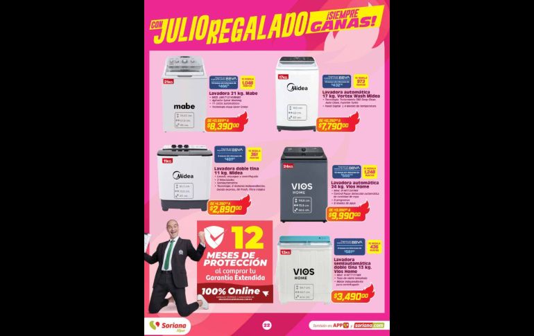 Folleto de ofertas relámpago con Julio Regalado para hoy y mañana 3 y 4 de junio. ESPECIAL
