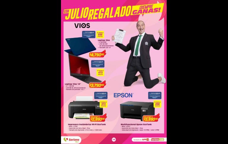 Folleto de ofertas relámpago con Julio Regalado para hoy y mañana 3 y 4 de junio. ESPECIAL