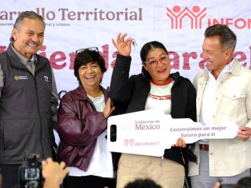 El proyecto tendrá una inversión superior a los 45 mil 500 millones de pesos y a la fecha se tiene un avance de cinco mil 664 hogares con 14 proyectos. ESPECIAL / X: @PabloLemusN