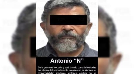 El arresto de Antonio Molina Díaz fue confirmado la tarde de este miércoles. ESPECIAL/FGR