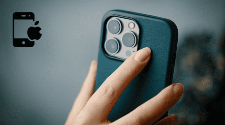 El iPhone 18 Pro Max llegaría con procesador de 2 nanómetros, cámara de 48 MP con apertura variable y un precio alto en México. CANVA.