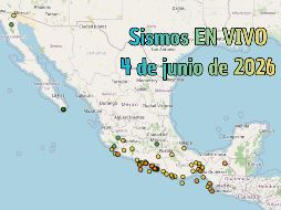 EN VIVO | Sismos en México | Jueves 4 de junio. ESPECIAL / SSN
