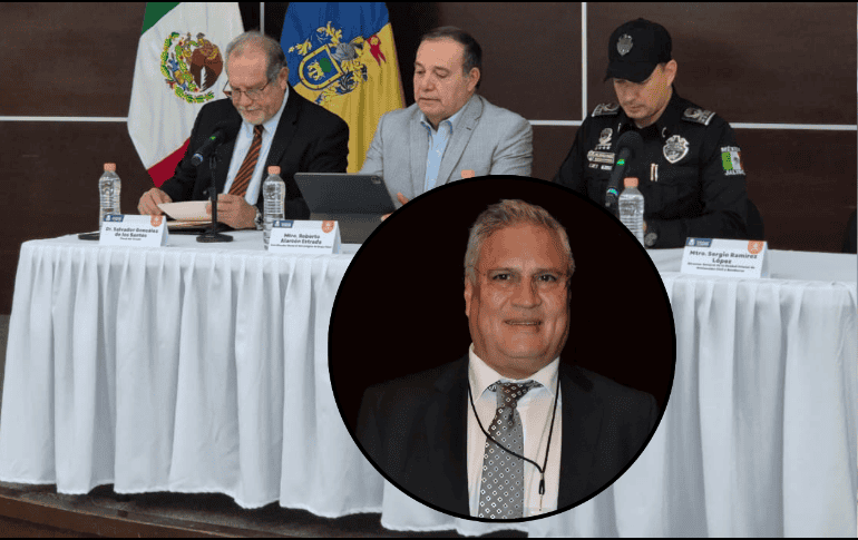 El fiscal estatal, Salvador González de los Santos, indicó que el empresario fue asesinado con arma blanca. EL INFORMADOR/M. Hernández ESPECIAL