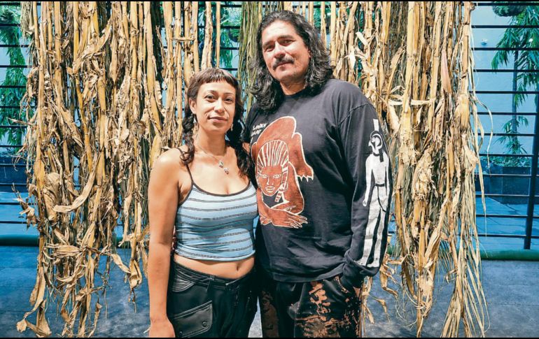 Los artistas Maria Maea y Rafa Esparza presentan “AV”, una instalación inmersiva que explora temas de migración, territorio y pertenencia. EL INFORMADOR/ F. Salcedo