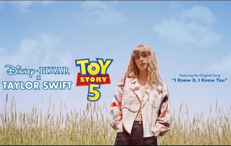 Taylor Swift contó que la inspiración para la canción surgió después de tener acceso a una versión preliminar de Toy Story 5. X/taylorswift13