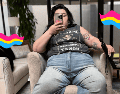 La influencer explicó que habló del tema con su terapeuta y con su pareja comenzó a sentirse más cómoda y libre respecto a la expresión de género de Iván. INSTAGRAM/@lafatshionista