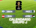 Argentina, Austria, Argelia y Jordania se enfrentarán del 16 al 27 de junio buscando su pase a los dieciseisavos de final del torneo. ESPECIAL / CANVA