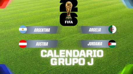 Argentina, Austria, Argelia y Jordania se enfrentarán del 16 al 27 de junio buscando su pase a los dieciseisavos de final del torneo. ESPECIAL / CANVA