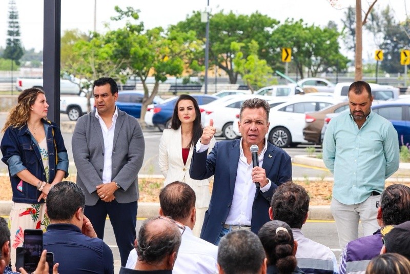 Pablo Lemus Navarro destacó&nbsp;el espacio como una acción clave para mejorar la movilidad de los usuarios del Aeropuerto de Guadalajara. EL INFORMADOR / A. Navarro