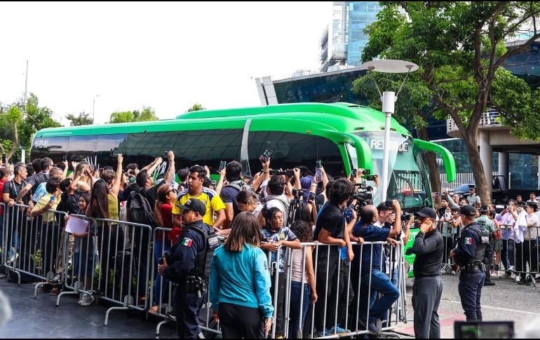 Este viernes, la Selección de Corea del Sur llegó a Guadalajara. EL INFORMADOR / A. NAVARRO