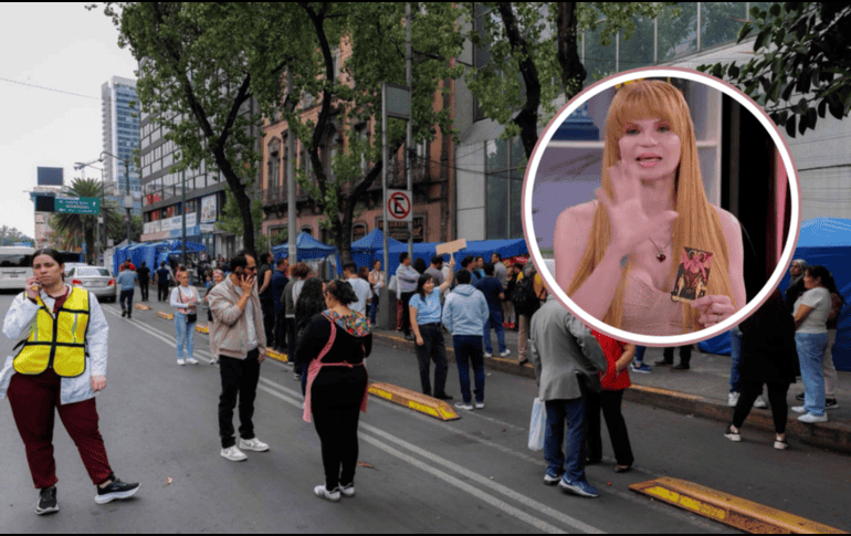 En uno de sus espacios de análisis y predicciones, Mhoni Vidente aseguró que México continuaría registrando actividad sísmica en las semanas previas a la justa mundialista. SUN/ O. ALVARADO / MHONI VIDENTE / CANVA