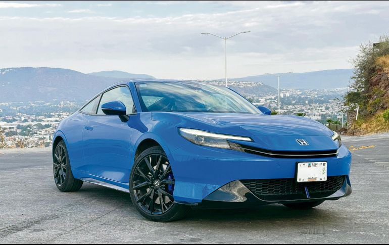 El Honda Prelude Hybrid es un fastback con tres puertas, baja altura y líneas aerodinámicas. ESPECIAL