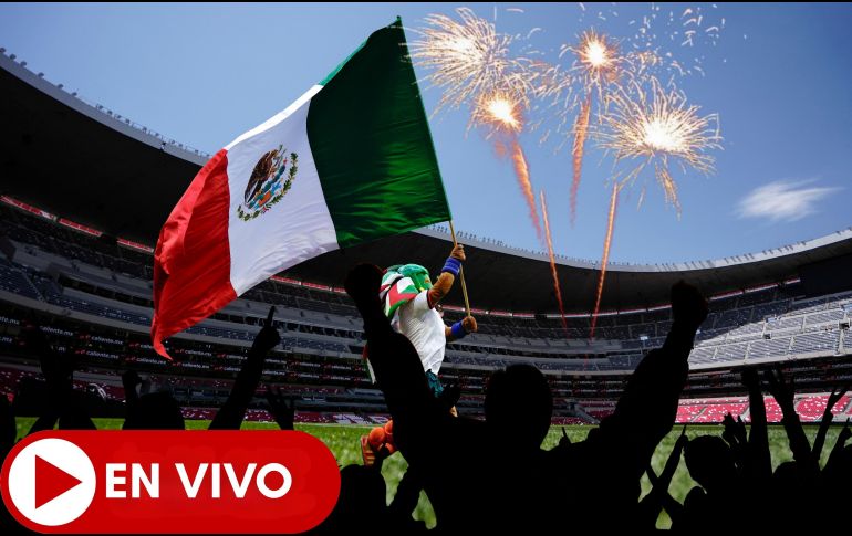 La ceremonia inaugural del Mundial 2026 se celebrará en el Estadio Ciudad de México 90 minutos antes del partido entre México y Sudáfrica. ESPECIAL / IMAGO7 y CANVA