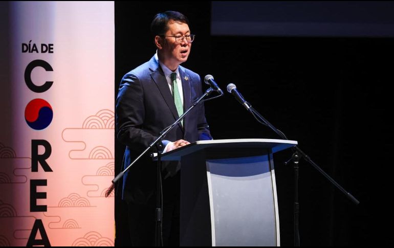 El embajador Jooil Lee anunció los eventos que Corea del Sur tiene listos para México. EL INFORMADOR/J. Acosta