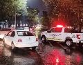 Cuerpos de emergencia realizaron labores de monitoreo y atención ante las afectaciones ocasionadas por las condiciones meteorológicas. ESPECIAL/X/ @JaliscoVial