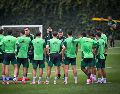 Este domingo, el equipo dirigido por Javier Aguirre trabajó a puerta cerrada en el Centro de Alto Rendimiento. IMAGO7.