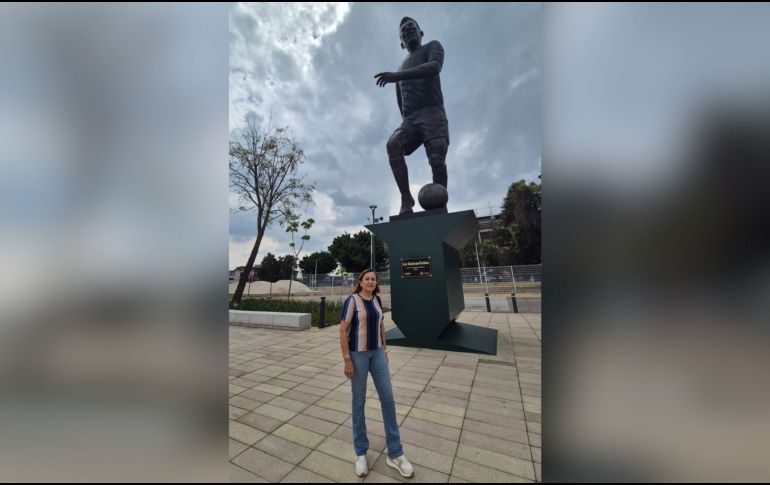 Claudia Ruvalcaba se prepara para vivir su tercer Mundial en México, tras conservar recuerdos imborrables de las ediciones de 1970 y 1986. EL INFORMADOR/ J. ROBLES.