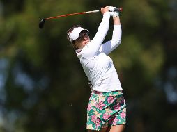 La mexicana Gaby López terminó segunda en el US Women's Open, el mejor resultado de su carrera en un Major. AFP/ R. SIRIUS SUN.