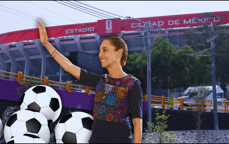 Sheinbaum no asistirá a la inauguración, y como gesto de empatía social, le regaló su boleto a una niña indígena futbolista. SUN / ARCHIVO