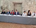 Rueda de prensa con autoridades a cargo de distintos operativos en torno al Mundial 2026 en Jalisco. EL INFORMADOR / M. Hernández