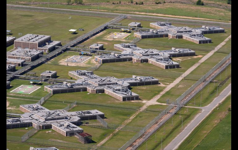 Foto aérea tomada el 9 de abril de 2025 en Winnfield, Luisiana, del Centro Correccional Winn, un lugar de detención del ICE. AP/ARCHIVO
