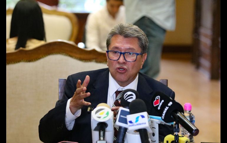 Ricardo Monreal aceptó que este revés deja valiosas lecciones para el movimiento de la 4T rumbo a las siguientes elecciones. EL INFORMADOR/ARCHIVO