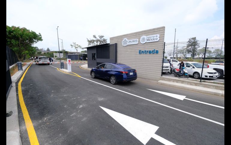 El acceso al patio está permitido únicamente para vehículos de las tres plataformas autorizadas: Didi, Uber e Indriver. ESPECIAL/Setran