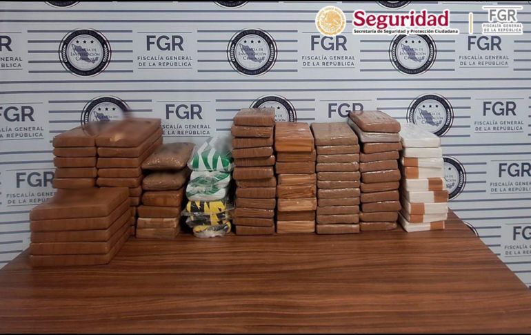 Fueron incautados 88 kilogramos de fentanilo. X / @GabSeguridadMX