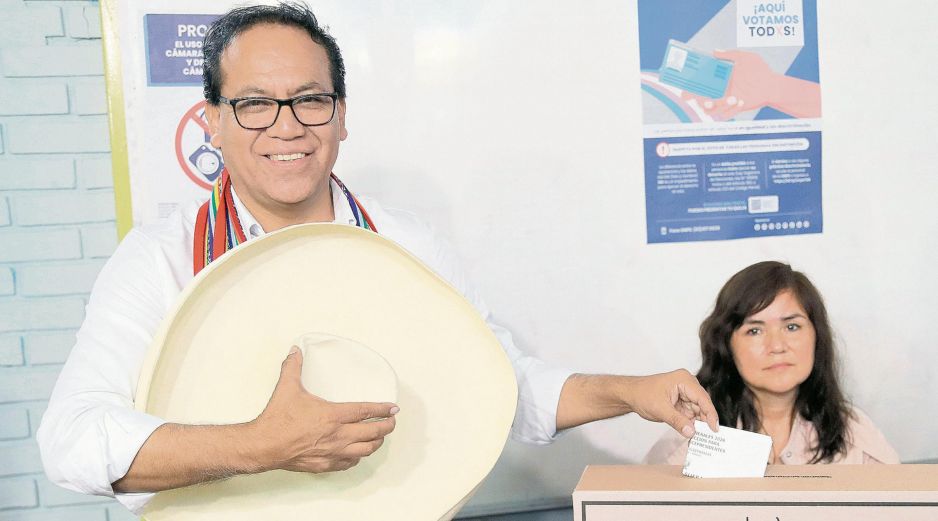 El candidato izquierdista Roberto Sánchez ha llamado a la conciliación. EFE