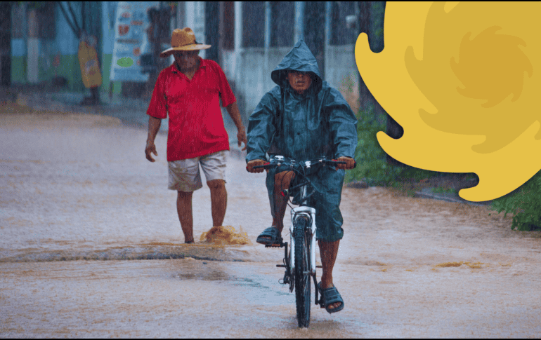 La Conagua advirtió a través de sus canales oficiales que se esperan precipitaciones puntuales muy fuertes, estimadas entre 50 y 75 milímetros, en diversas regiones de Jalisco, Colima y Michoacán. EFE / ARCHIVO