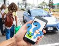 Para utilizar plataformas para transportarte desde el Aeropuerto de Guadalajara, deberás acreditar un viaje solicitado en una de estas tres aplicaciones. EL INFORMADOR / ARCHIVO