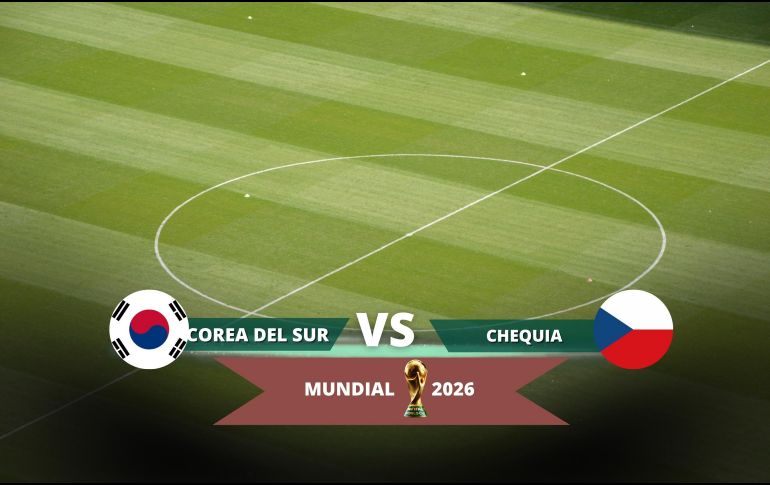 Corea del Sur y Chequia ponen en marcha su participación en la Copa Mundial de la FIFA 2026 con un partido que puede marcar el rumbo del Grupo A. ESPECIAL / CANVA