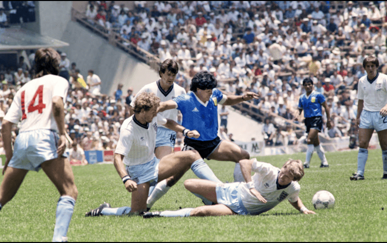 El equipo argentino eliminó a la selección británica para finalmente llevarse la Copa del Mundo 1986. AFP / ARCHIVO