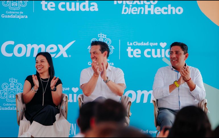 Ayuntamiento de Guadalajara y la empresa COMEX se unen para este proyecto previo al Mundial 2026. GOBIERNO DE GUADALAJARA