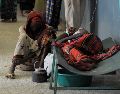 La falta de sanitarios y de agua potable en la región sólo agrava el brote de cólera. AFP/ARCHIVO
