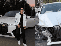 Aarón Mercury sufre aparatoso accidente automovilístico. ESPECIAL