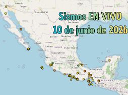 EN VIVO | Sismos en México | Miércoles 10 de junio. ESPECIAL / SSN