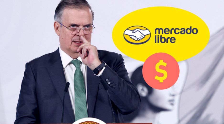 Ebrard explicó que la inversión forma parte del seguimiento que realiza el Gobierno de México a los proyectos estratégicos impulsados por la Presidenta. EFE / S. Gutiérrez / Mercado Libre