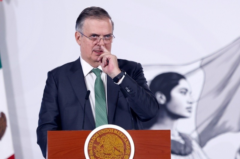 Secretario de Economía, Marcelo Ebrard. EFE / S. Gutiérrez