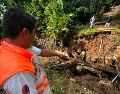 Las redes sociales de Protección Civil informaron que brigadas de auxilio se movilizaron a la zona. X/@pcivilchiapas